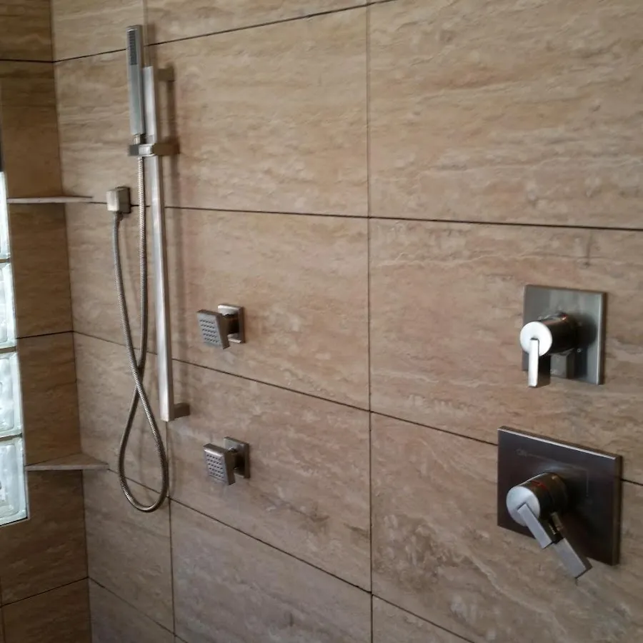 Shower fixture installation for Water Heater Replacement in Hampshire